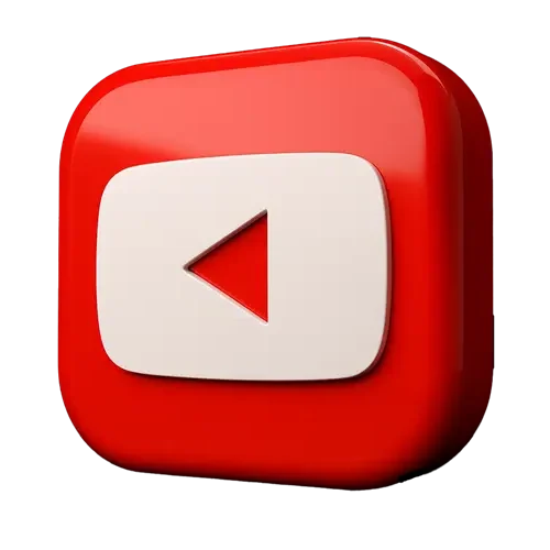 3d youtube icon